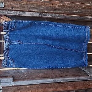 East Long Denim Skirt, Pre-loved in EC, Sz. 14